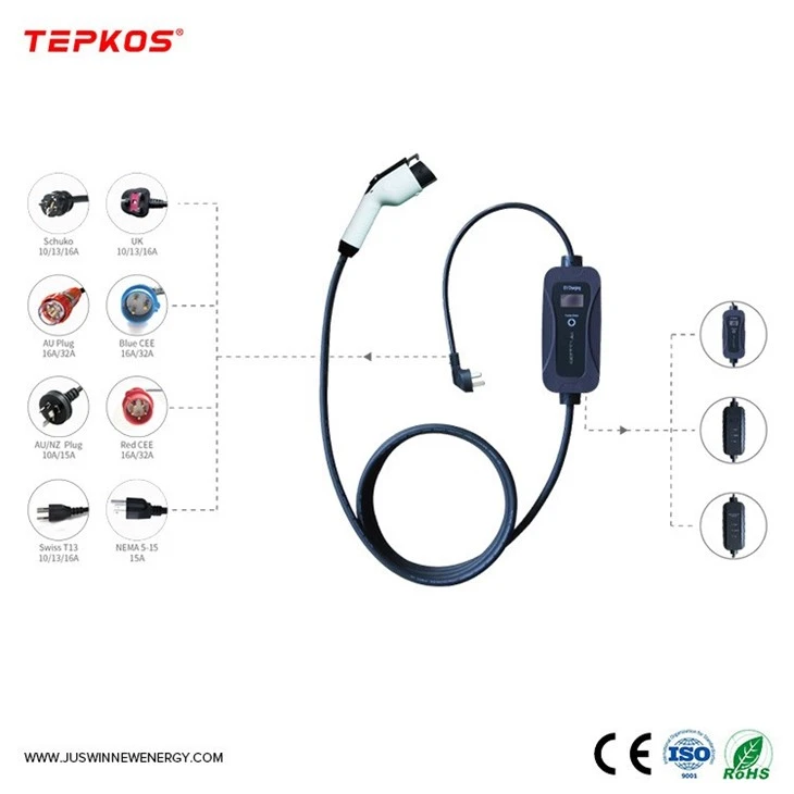 Electric Car Portable Ev Charger