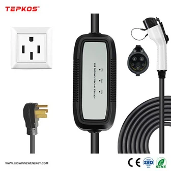 Caricabatterie CC portatile per auto EV